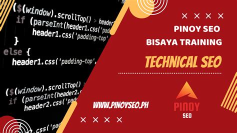 Technical SEO Philippines Training Course .